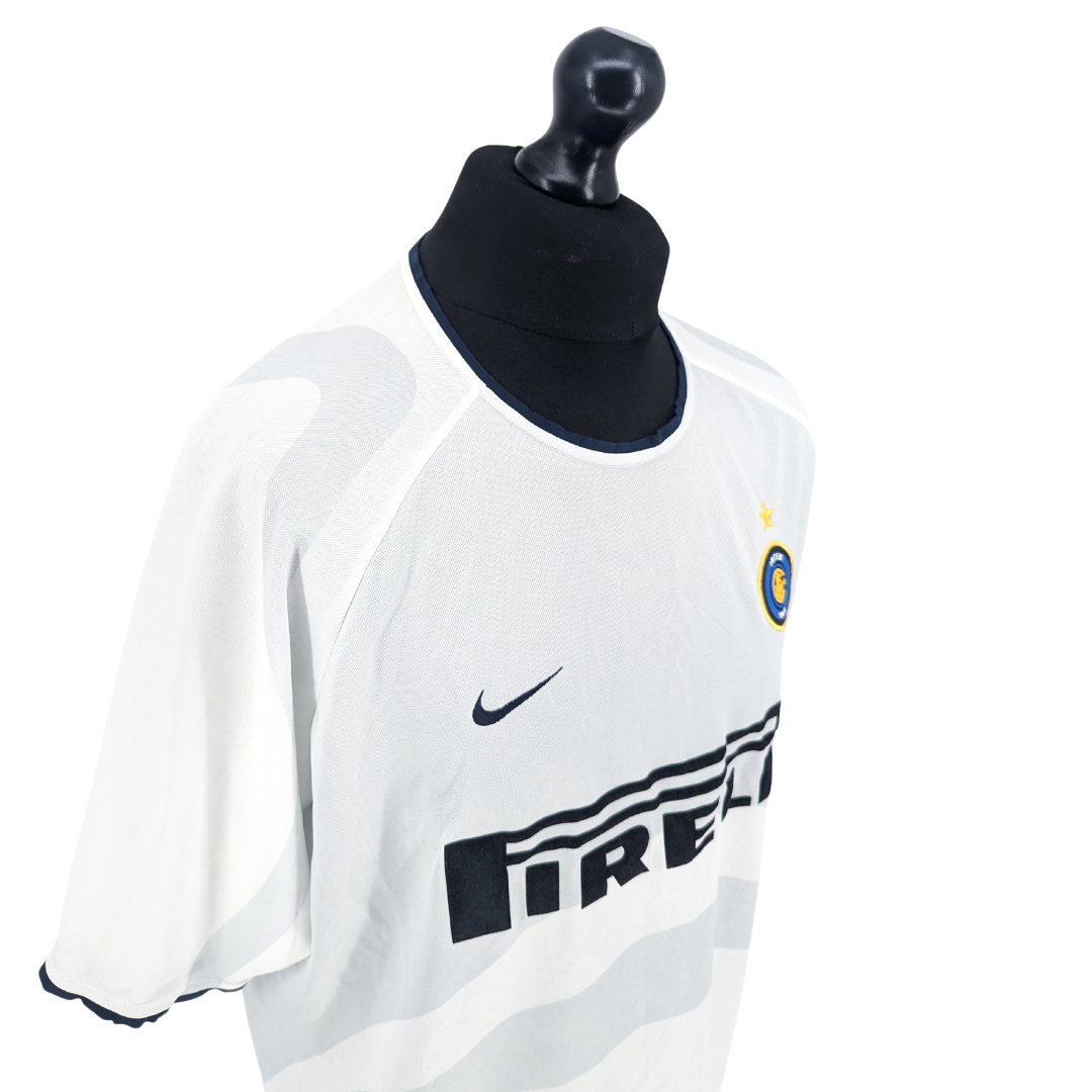 Inter Milan away football shirt 2001/02