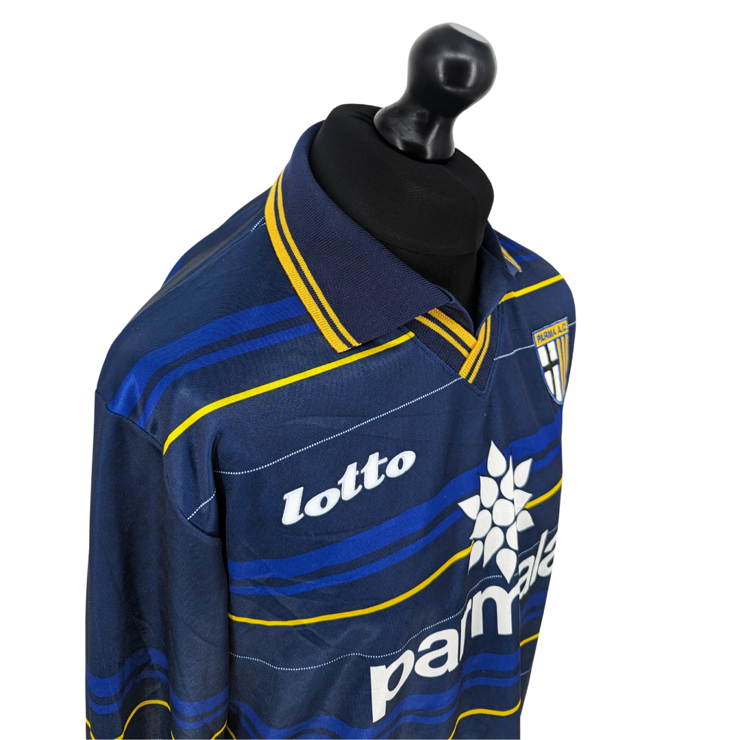 Parma goalkeeper football shirt 1998/99