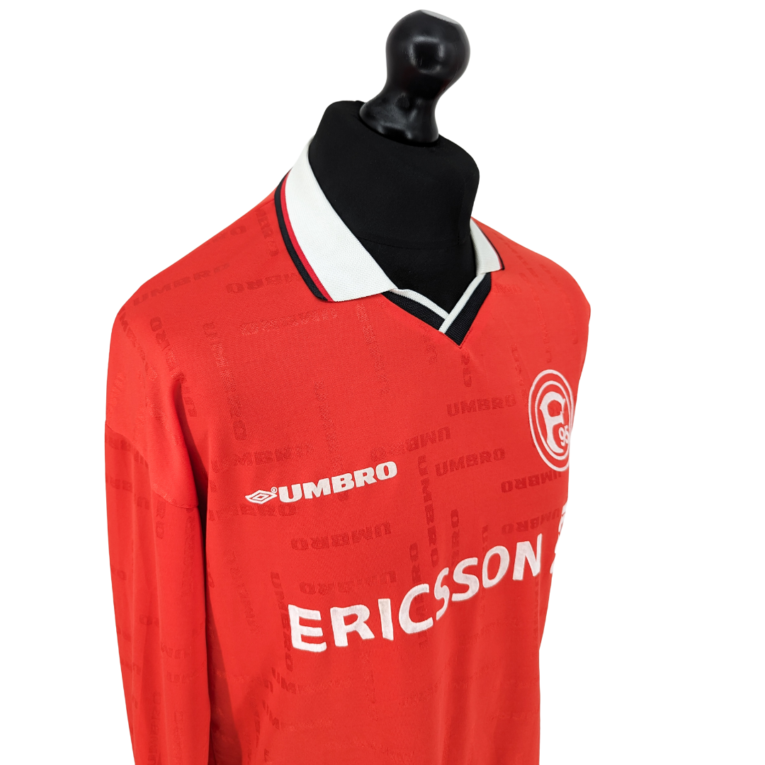 Fortuna Dusseldorf U19 home football shirt 1998/99