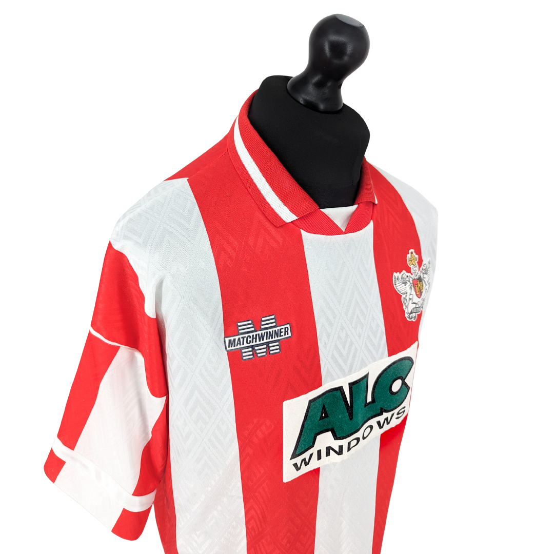 Exeter City home football shirt 1994/95