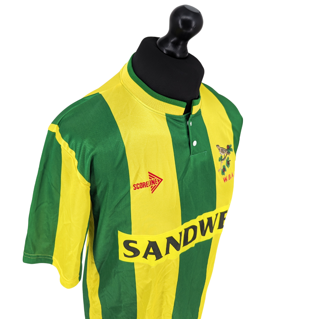 West Bromwich Albion away football shirt 1989/91