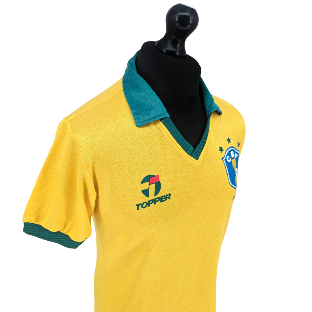 Brazil home football shirt 1985/88