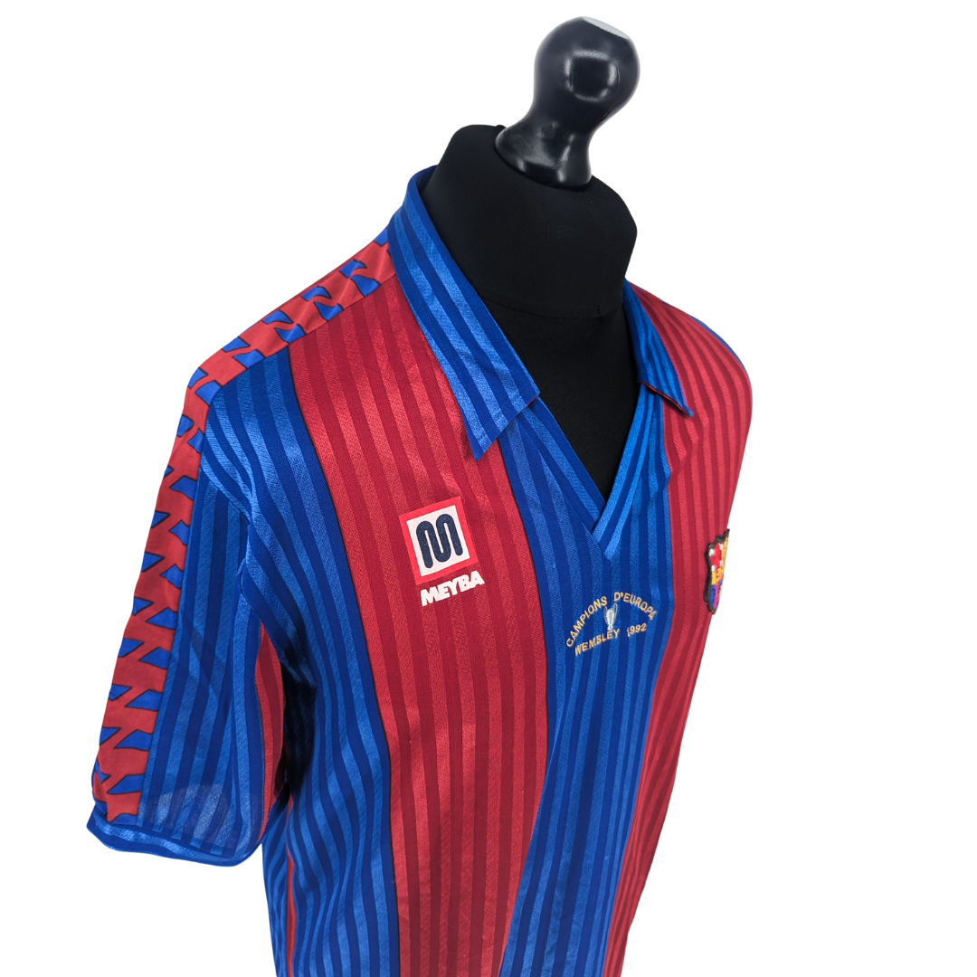 Barcelona 'Campions D'Europa' home football shirt 1989/92