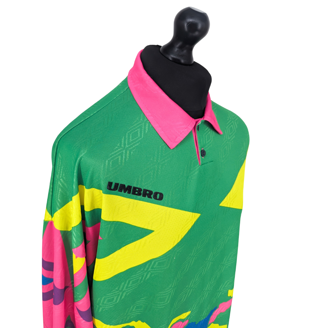 Umbro template goalkeeper football shirt 1994/97