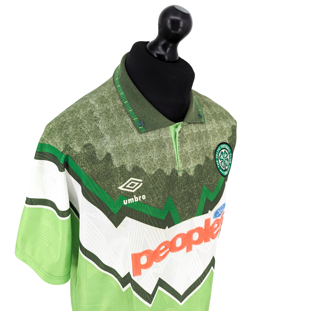 Celtic away football shirt 1991/92