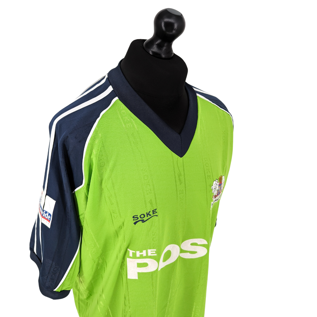 Peterborough United away football shirt 2000/01