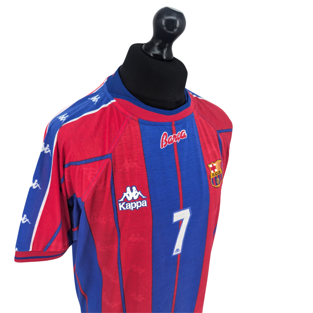 Barcelona home handball shirt 1997/98