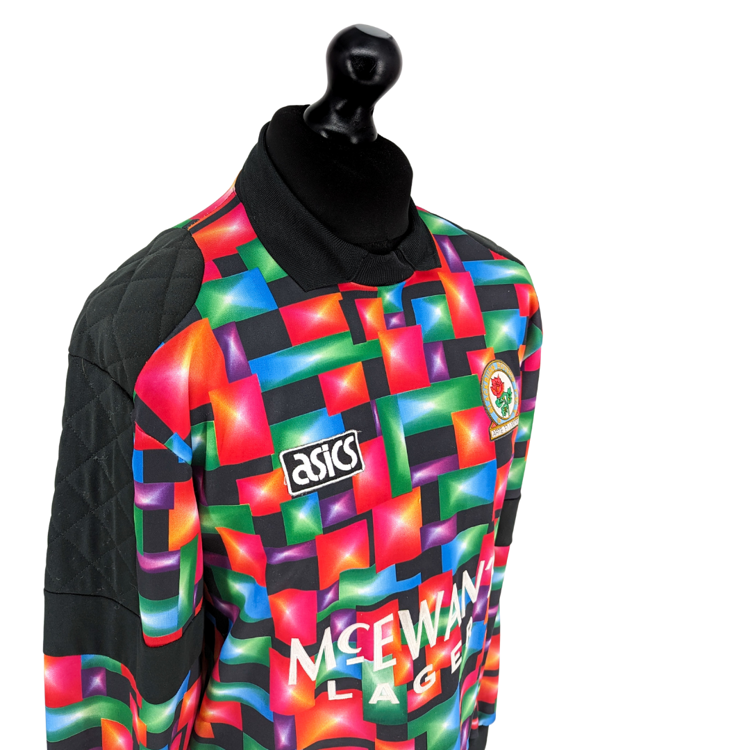 Blackburn Rovers goalkeeper football shirt 1993/94