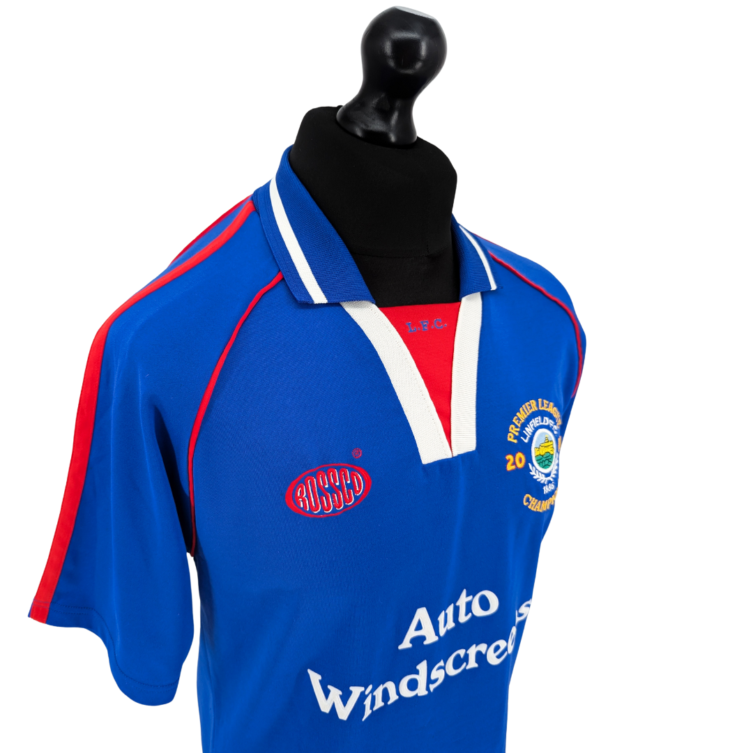 Linfield home football shirt 2000/01