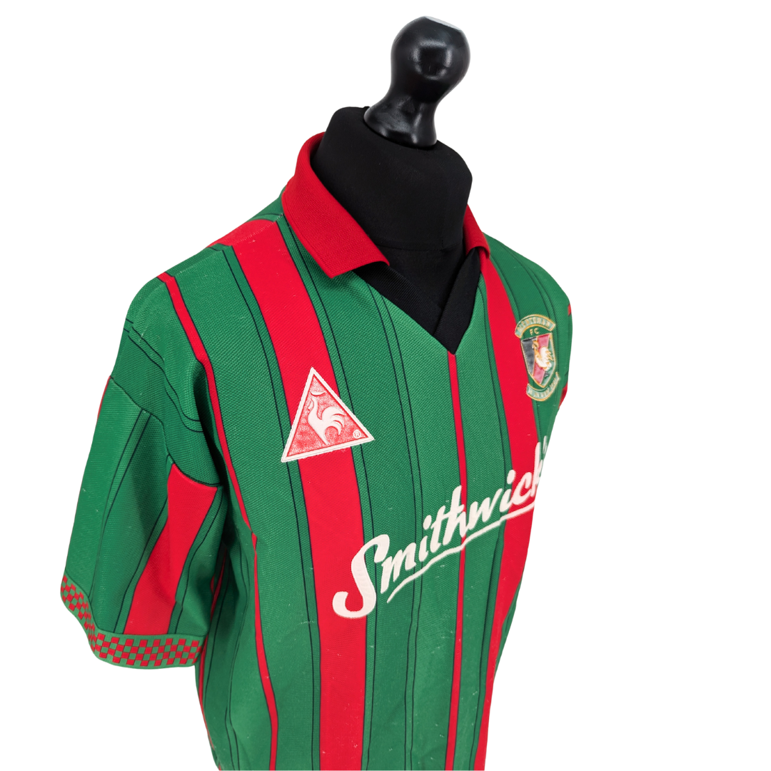 Glentoran home football shirt 1996/97