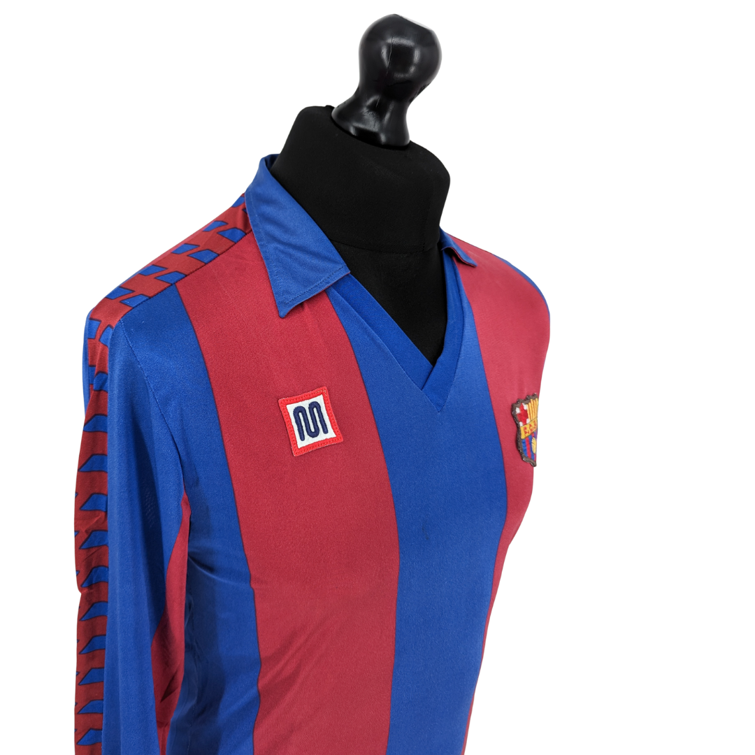 Barcelona home football shirt 1982/89