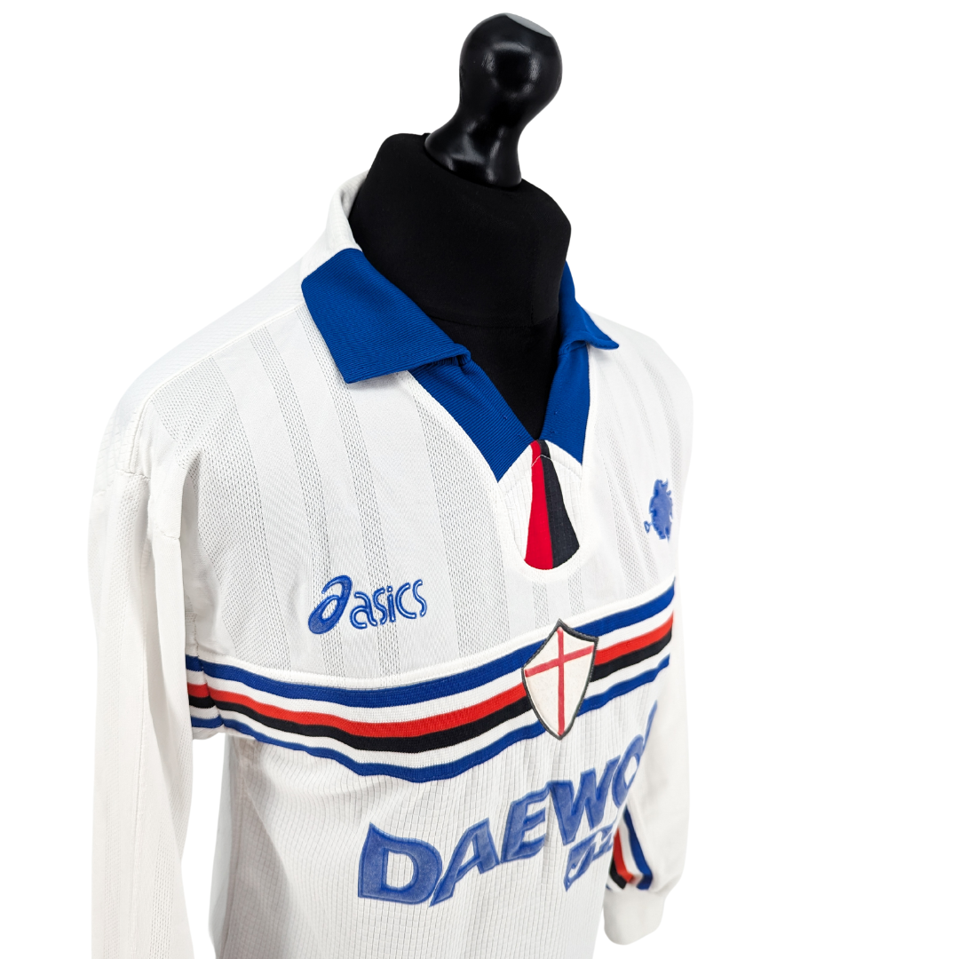 Sampdoria away football shirt 1998/99