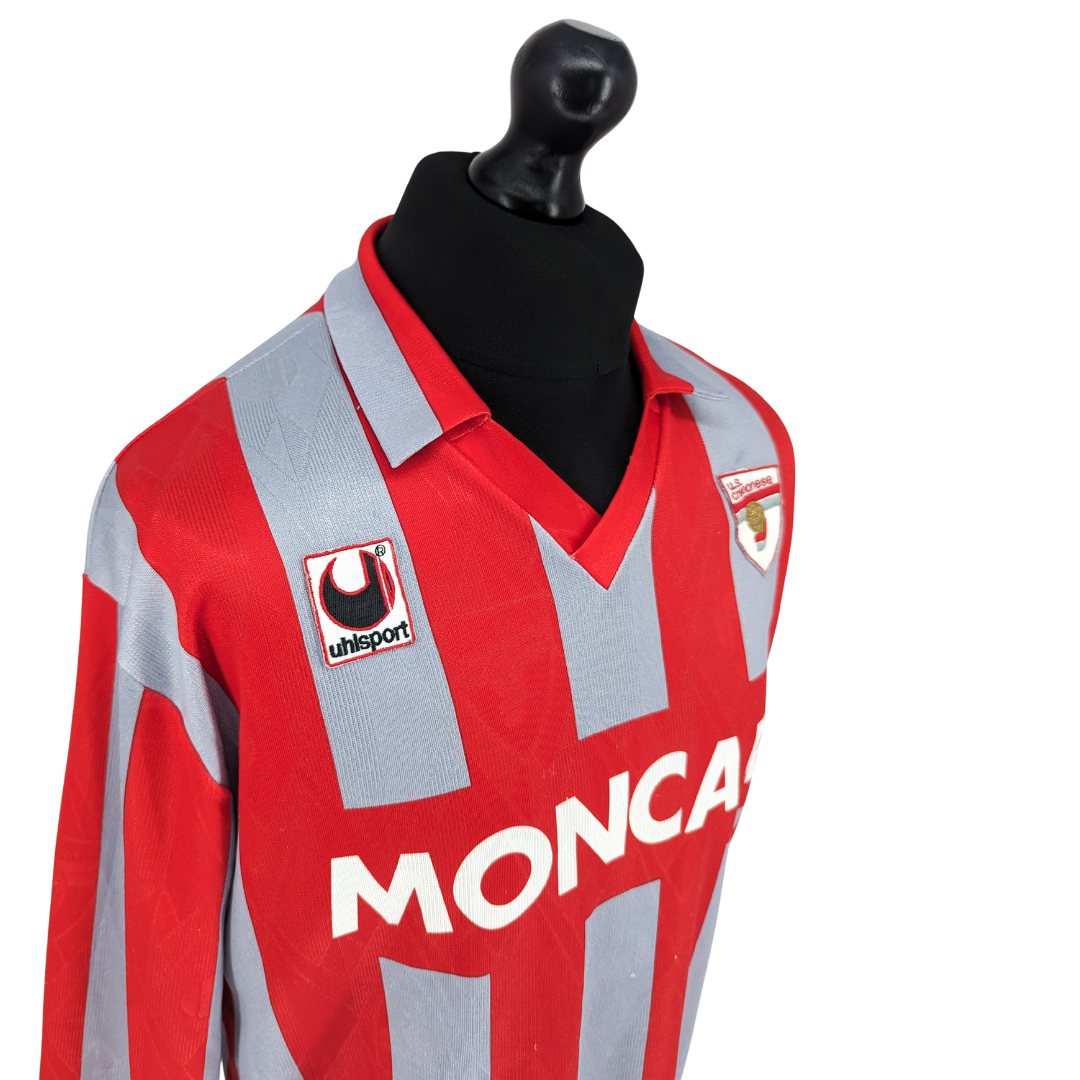 Cremonese home football shirt 1992/95