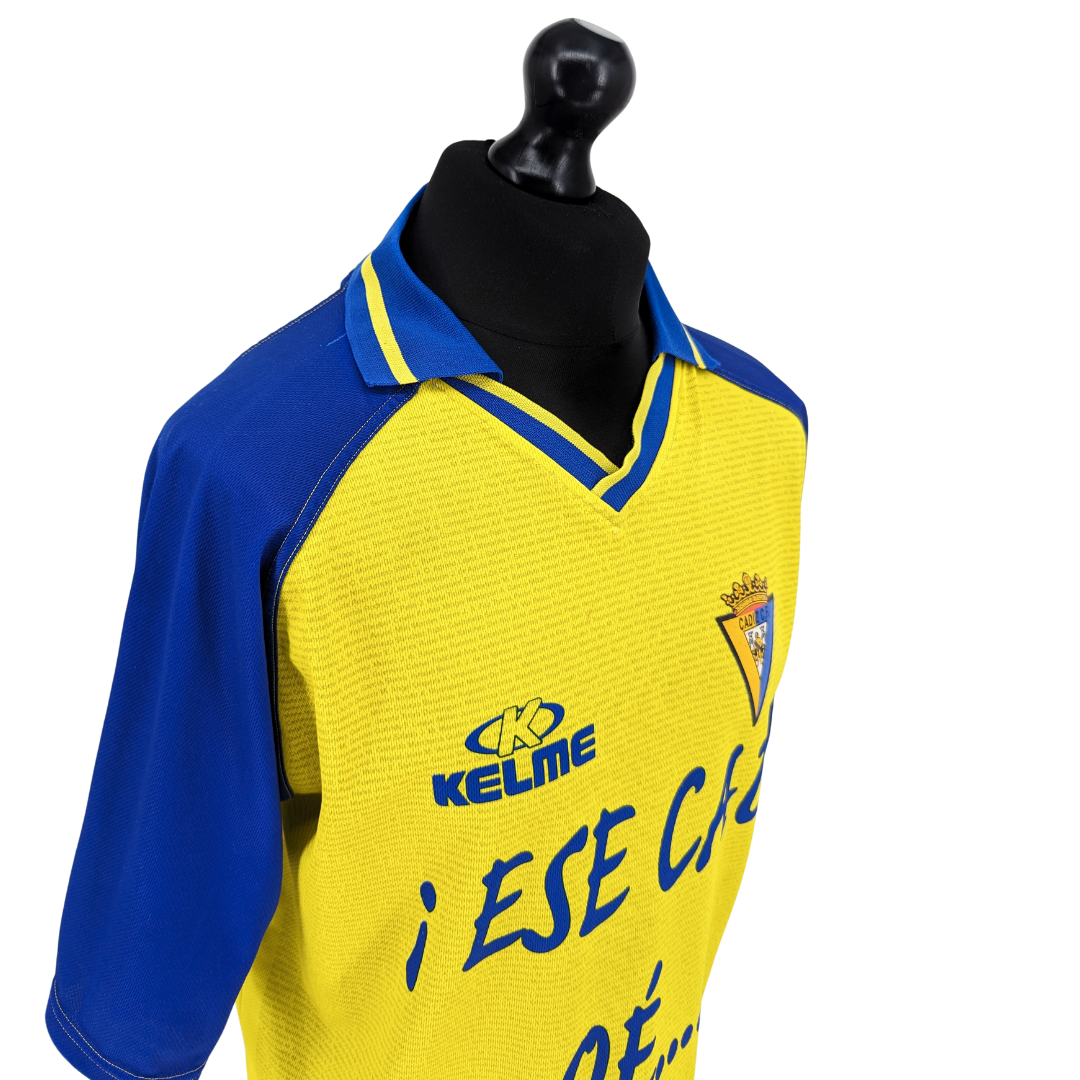 Cadiz special edition football shirt 2001/03