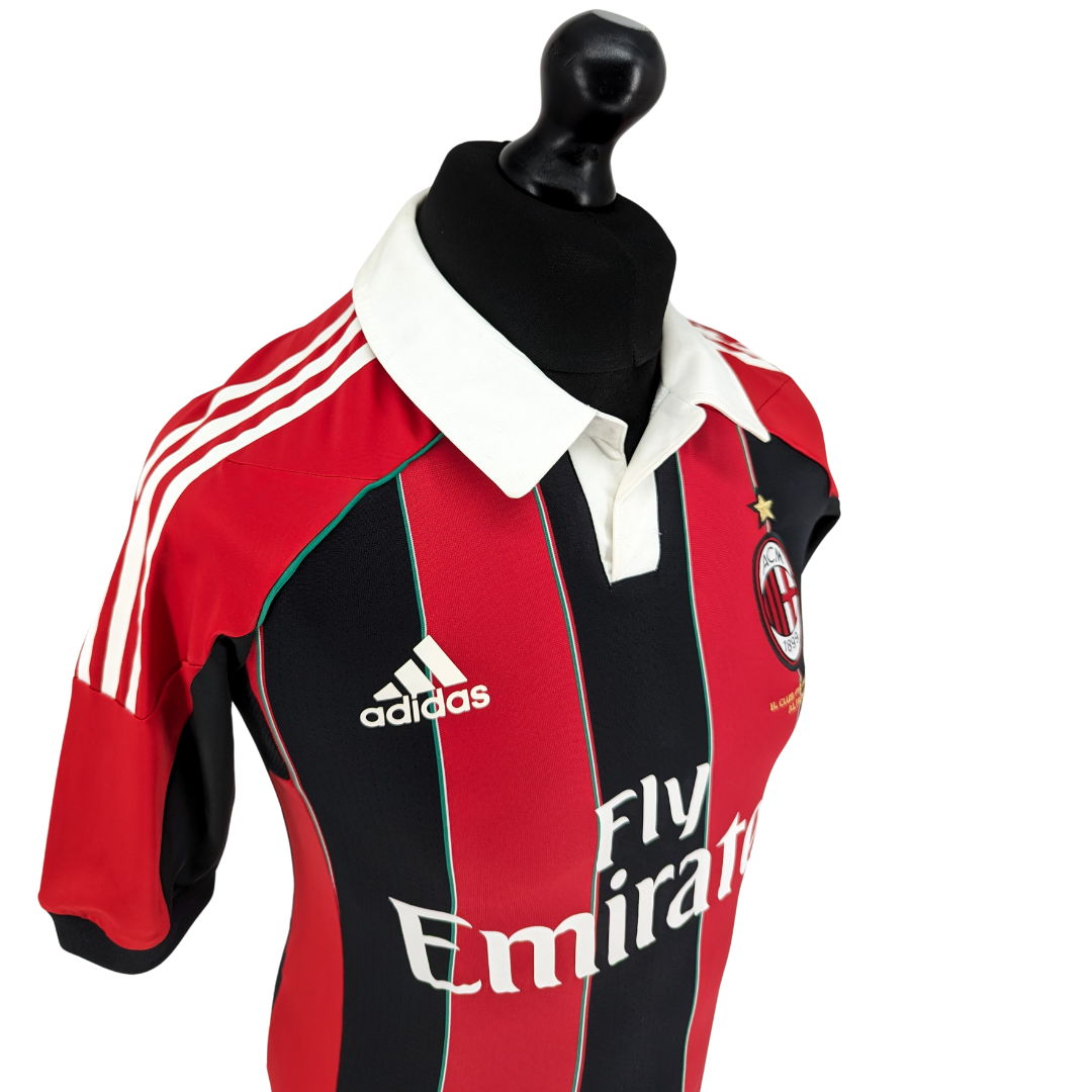 AC Milan signed home football shirt 2012/13