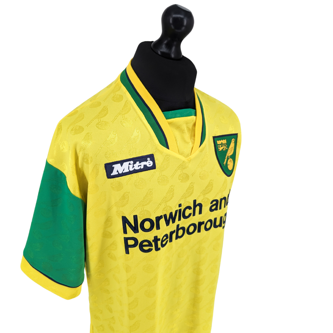 Norwich City home football shirt 1996/97