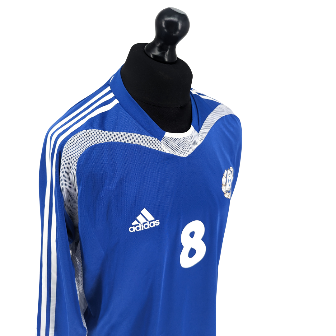 Finland away football shirt 2004/05