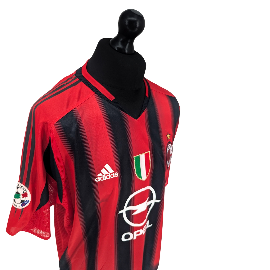 AC Milan signed home football shirt 2004/05