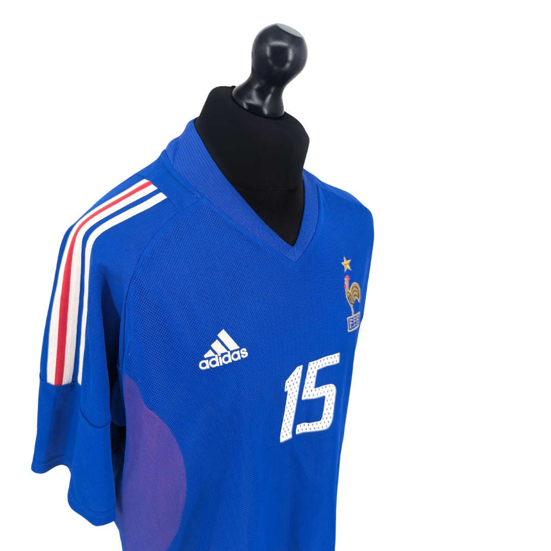 France home football shirt 2002/04