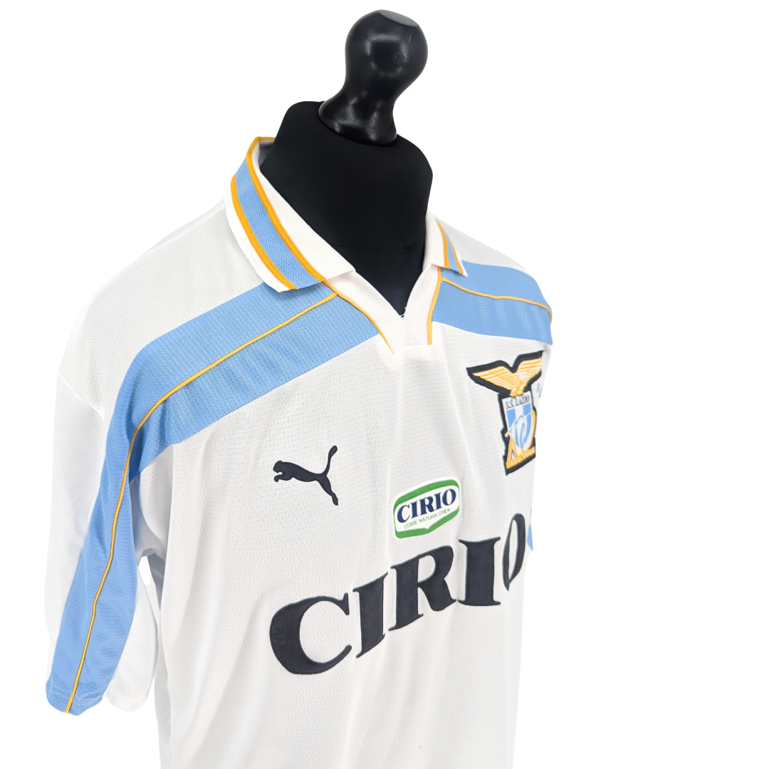 Lazio centenary home football shirt 1999/00