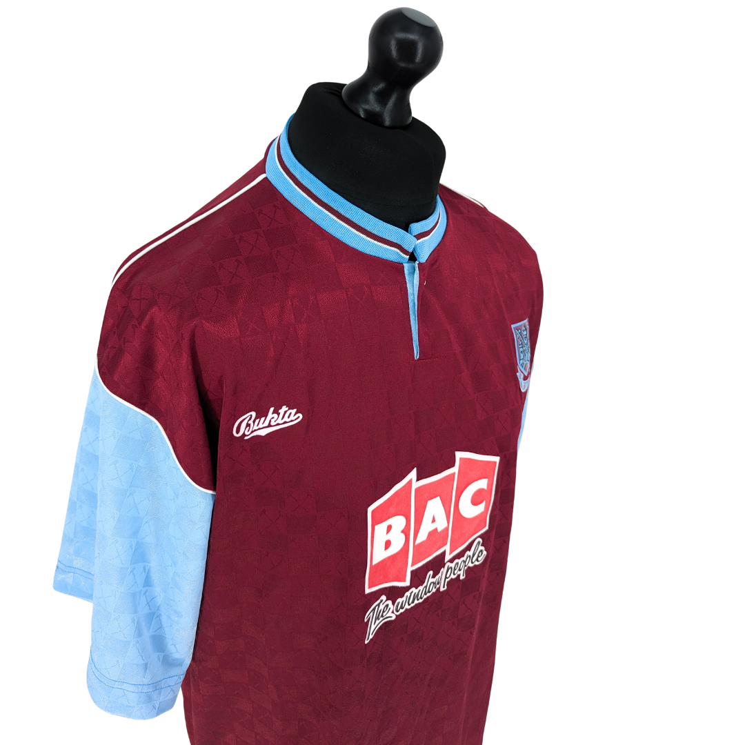 West Ham United home football shirt 1990/91