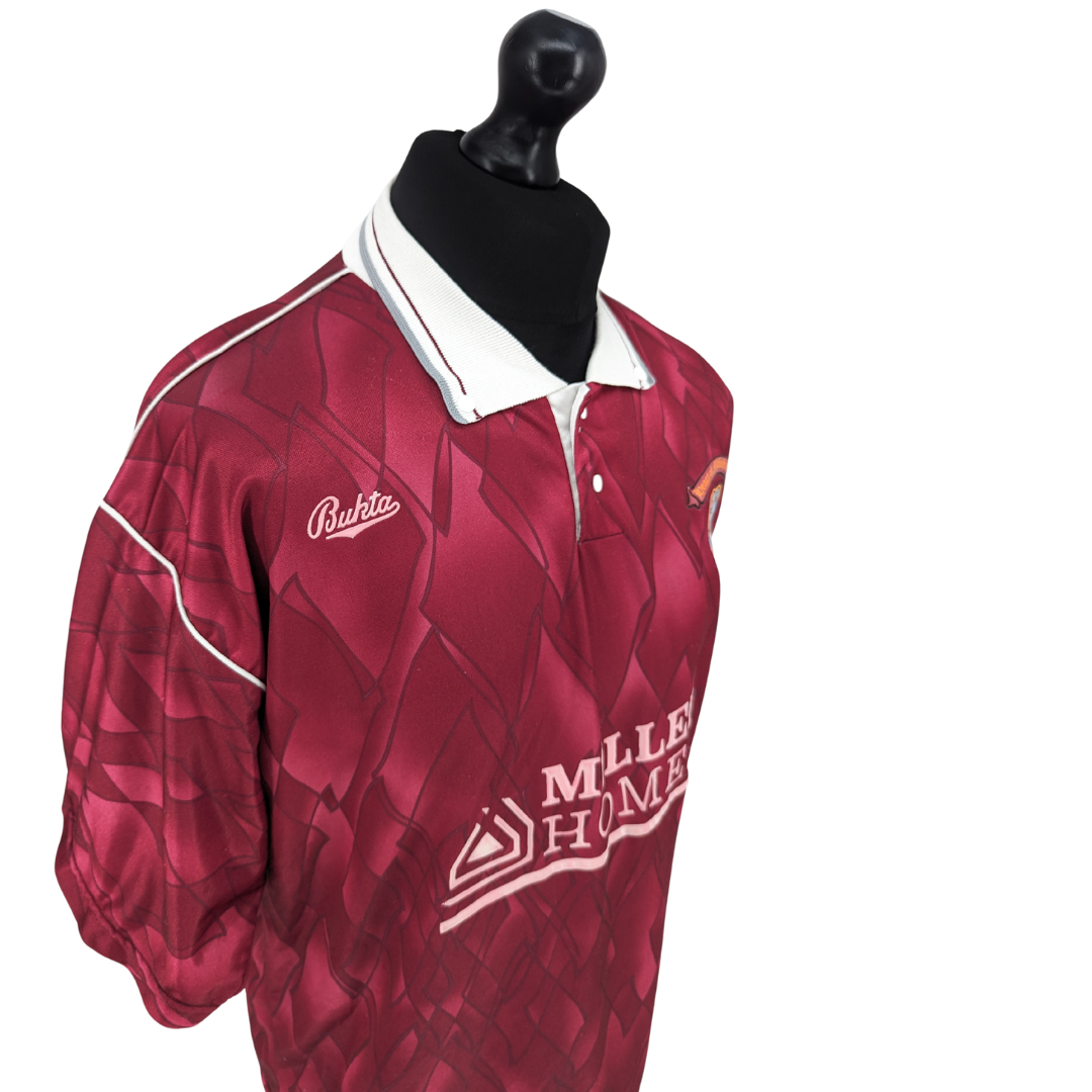 Heart of Midlothian home football shirt 1990/91