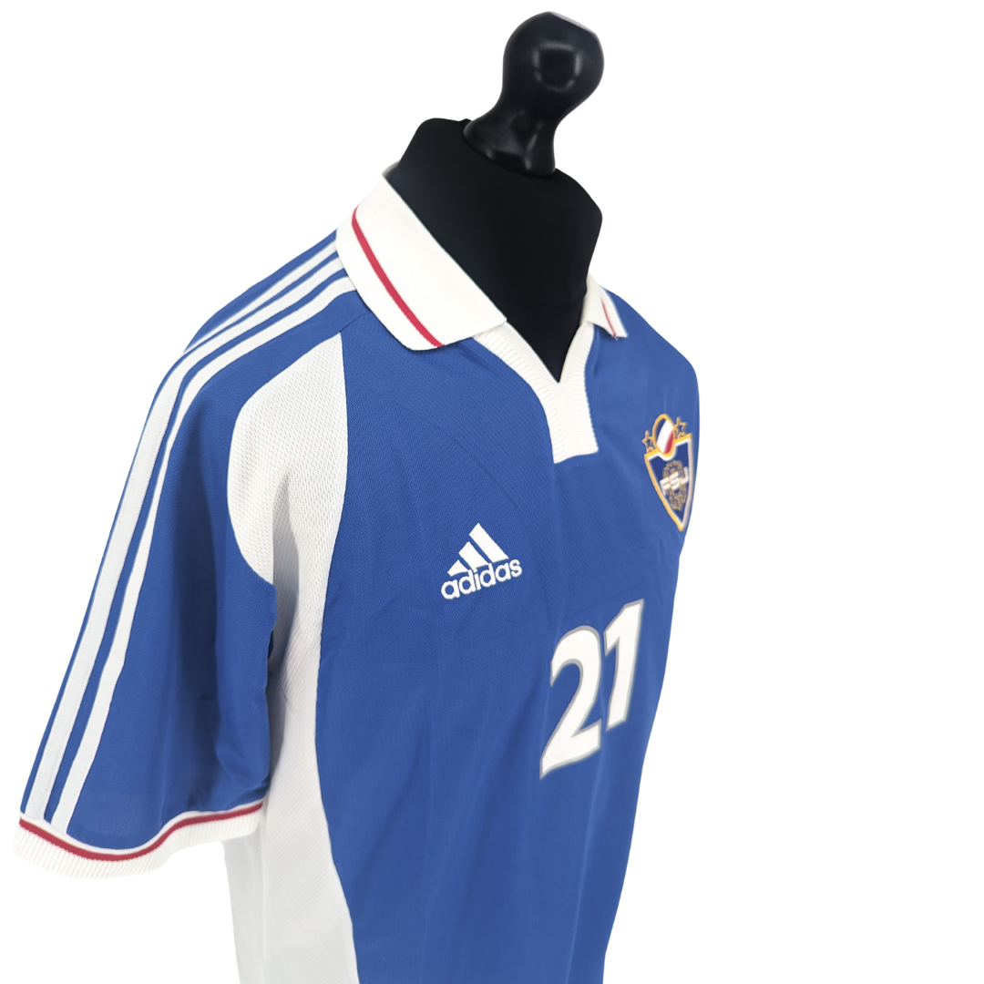 Yugoslavia home football shirt 2000/01