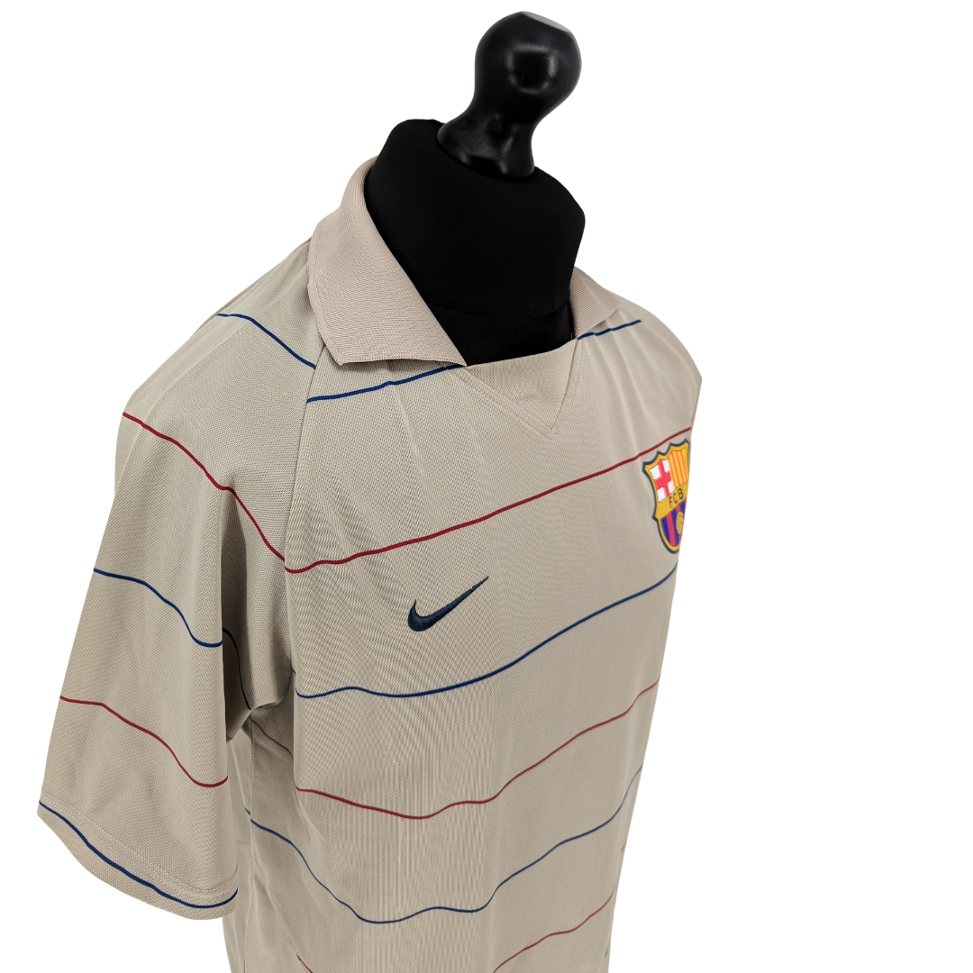 Barcelona away football shirt 2003/05