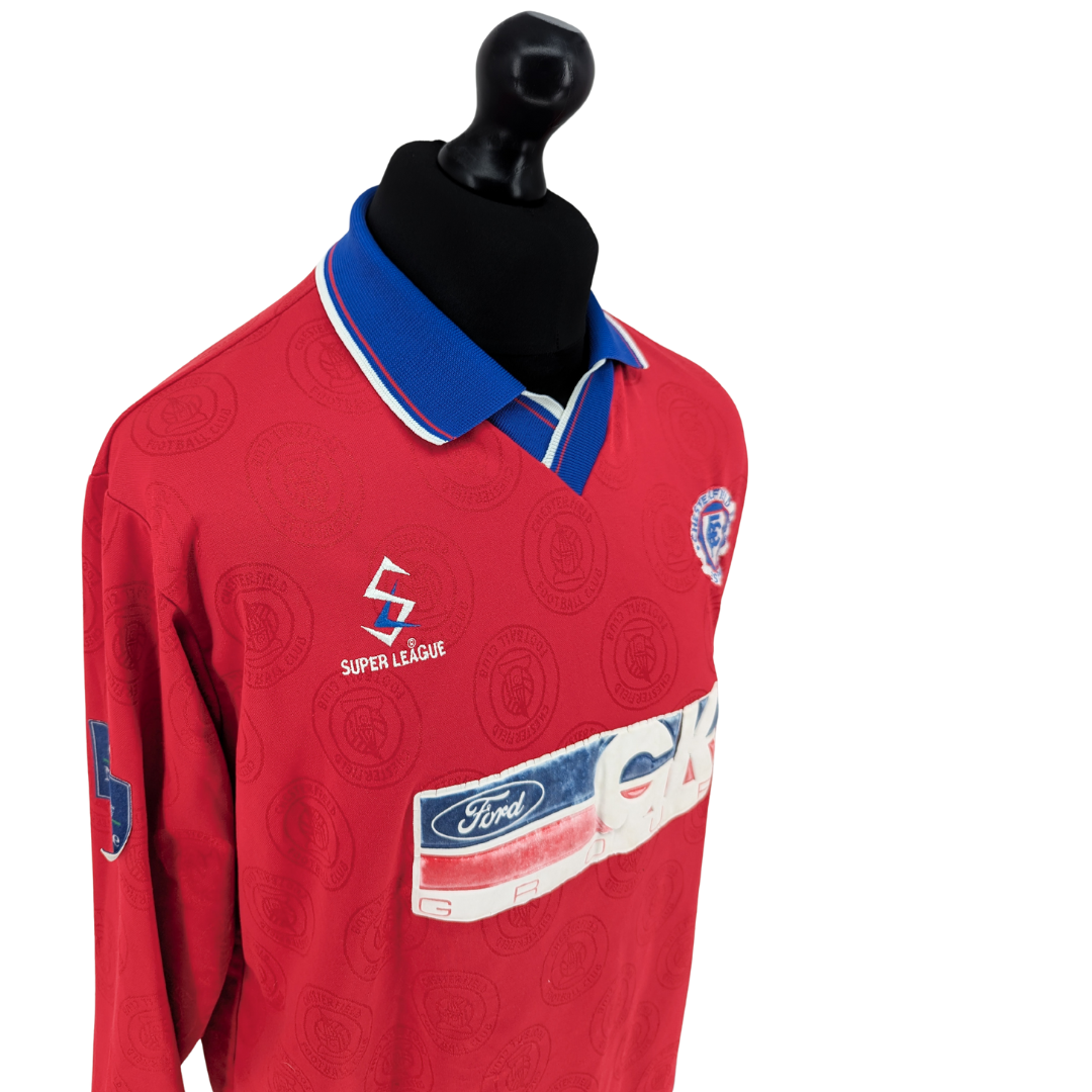 Chesterfield away football shirt 1997/99