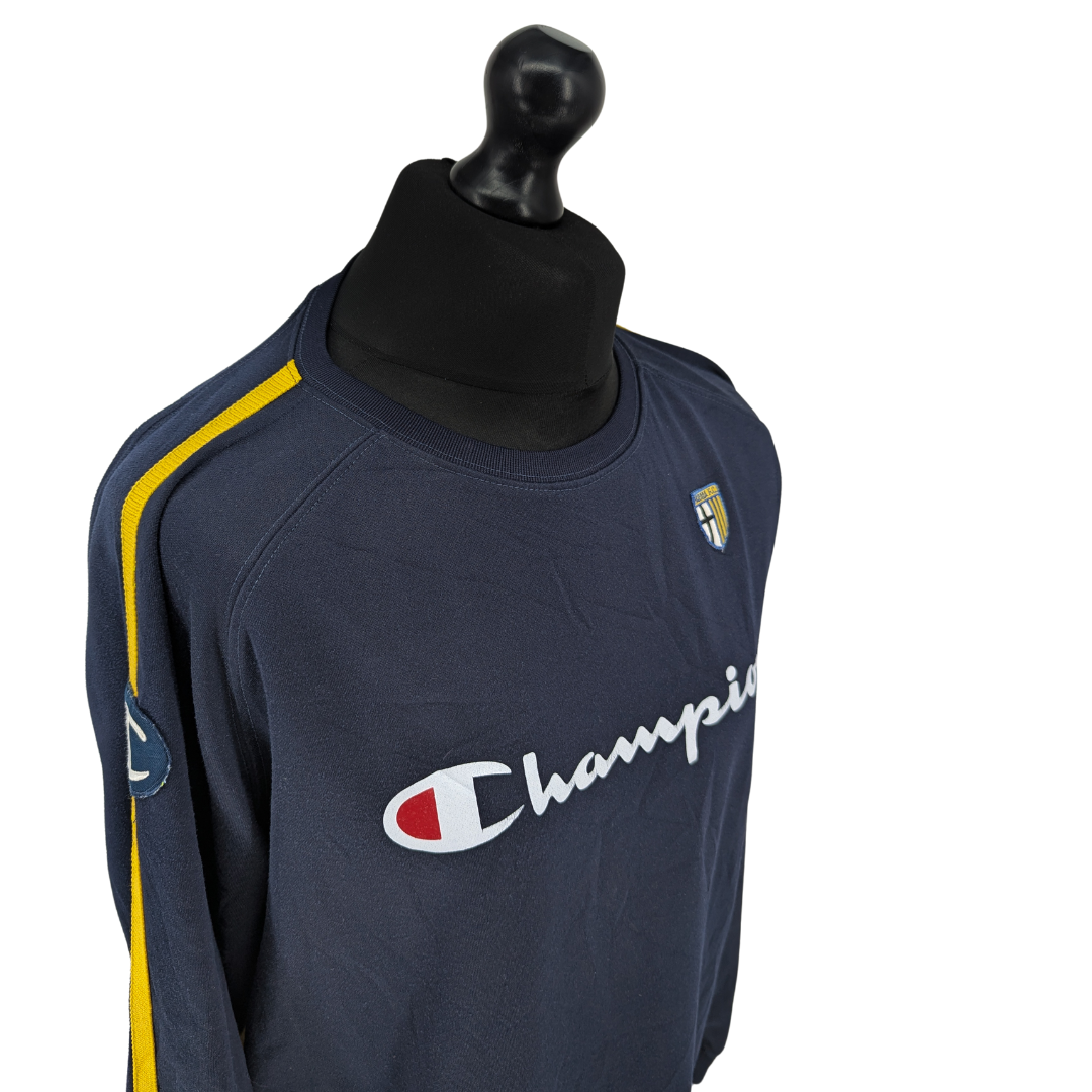 Parma training football sweatshirt 2001/02