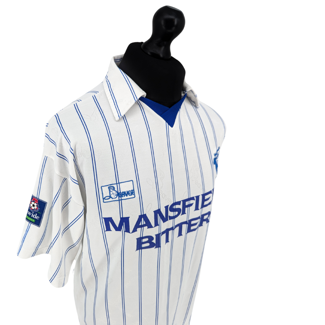Mansfield Town away football shirt 1996/98