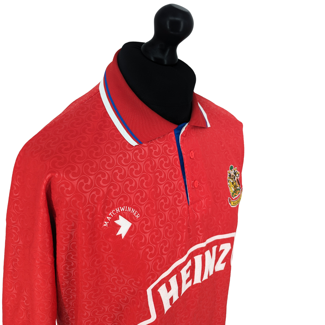 Wigan Athletic away football shirt 1991/93