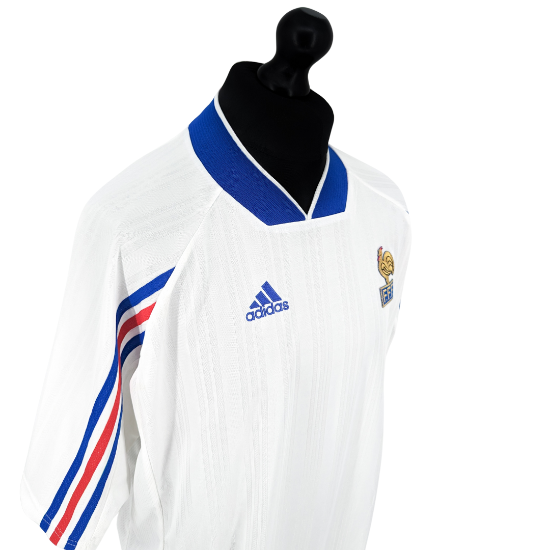 France U18 away football shirt 1998/99