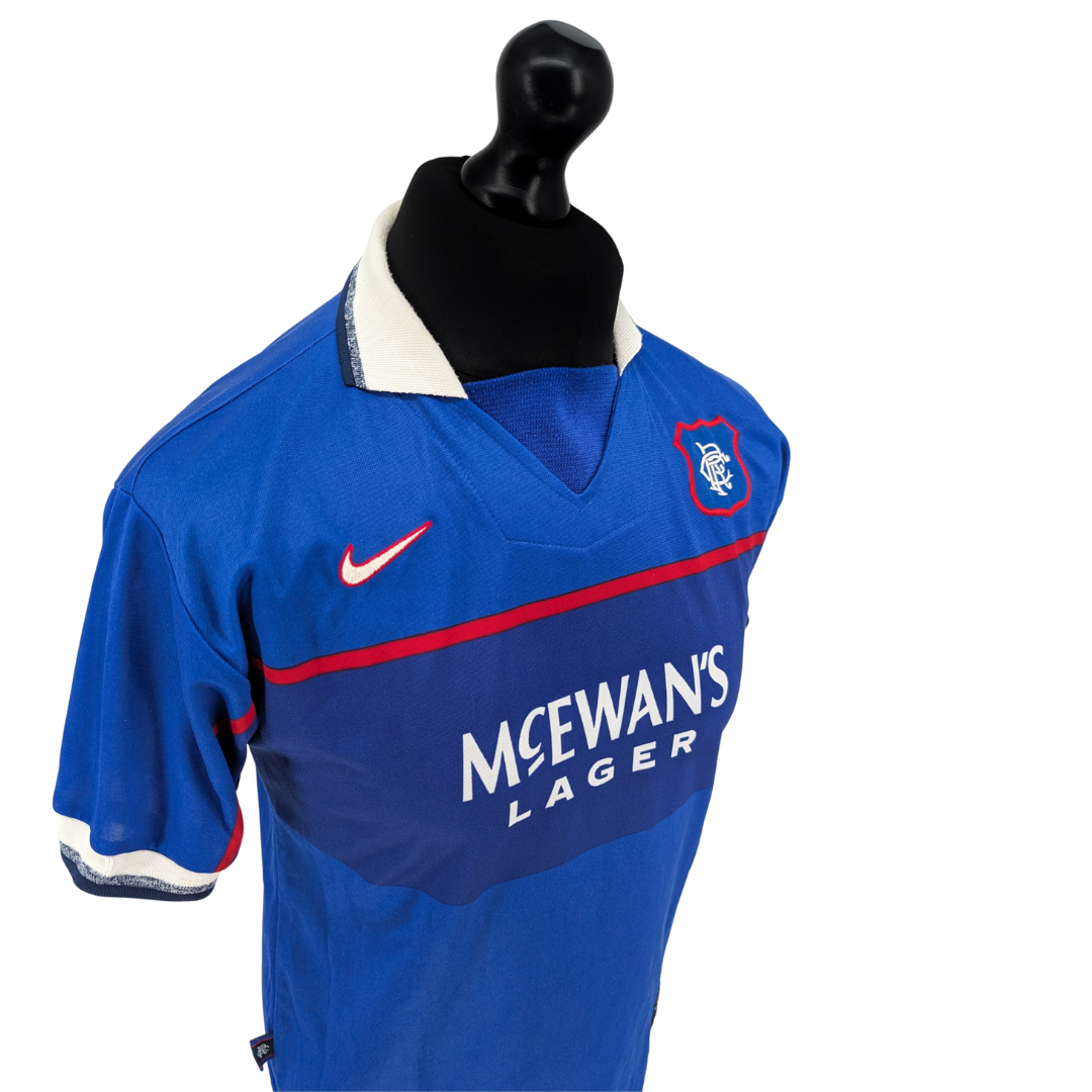 Rangers home football shirt 1997/99 - (YXL)