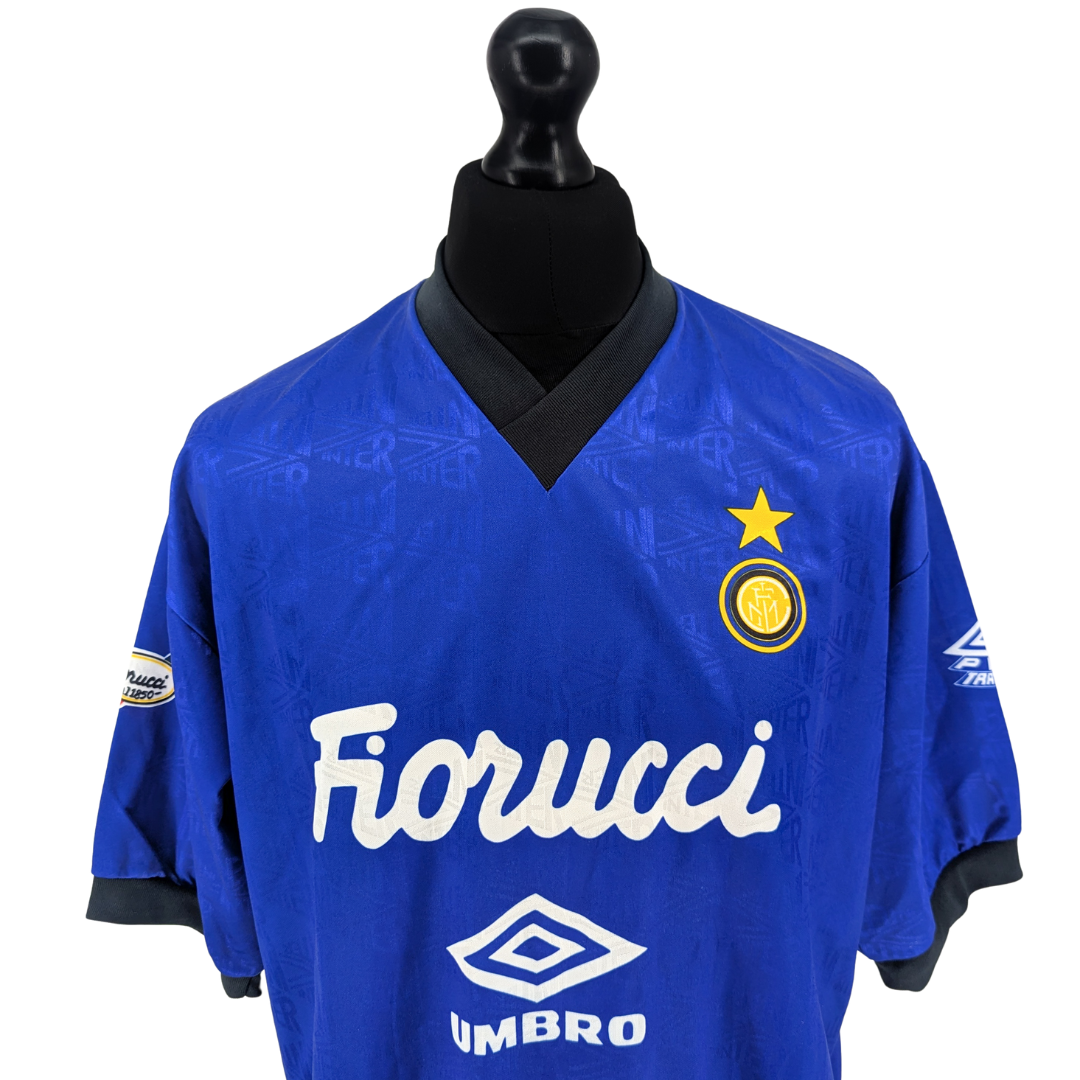 Inter Milan training football shirt 1992/93 - (XL)