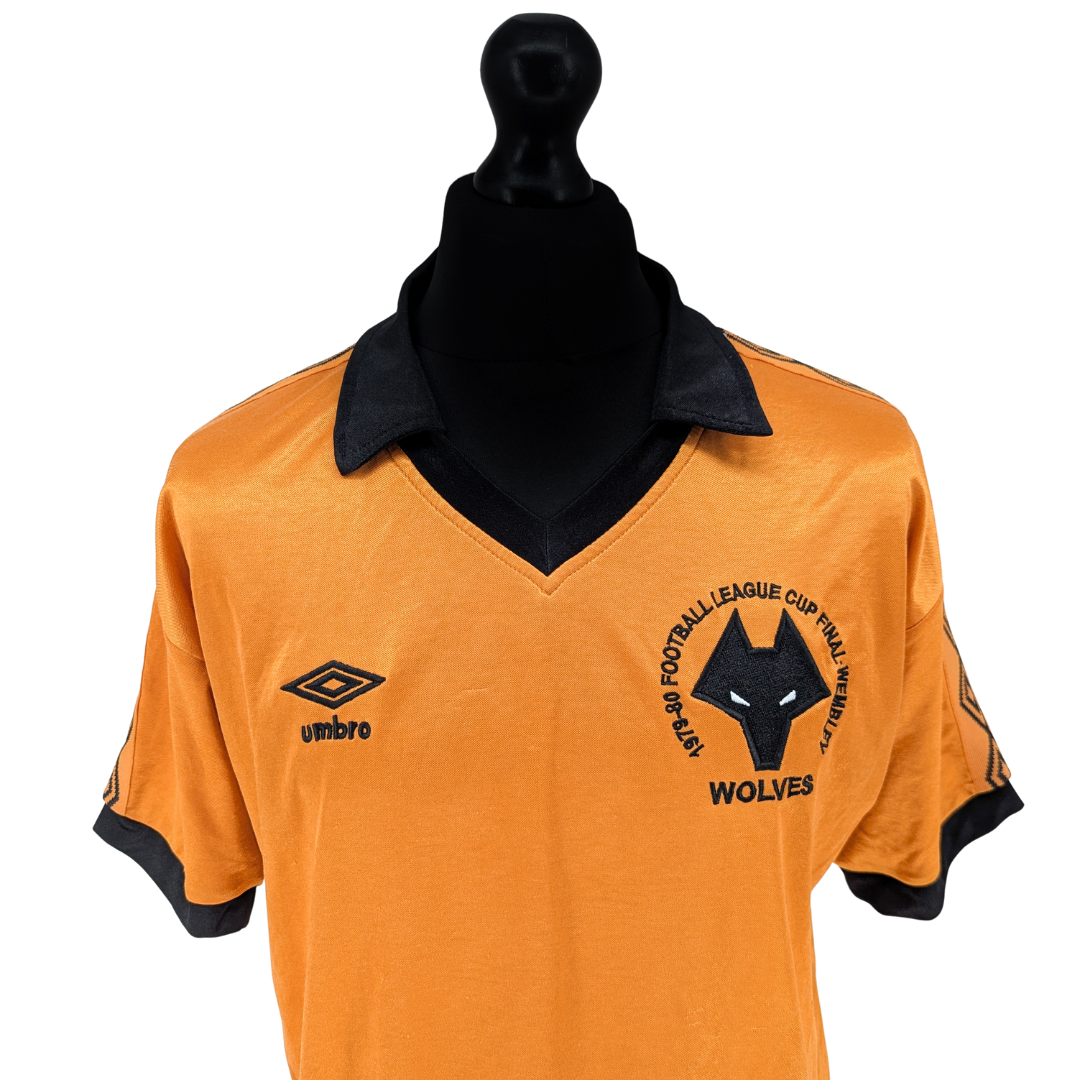 Wolverhampton Wanderers "League Cup Final" home football shirt 1979/80 - (L)