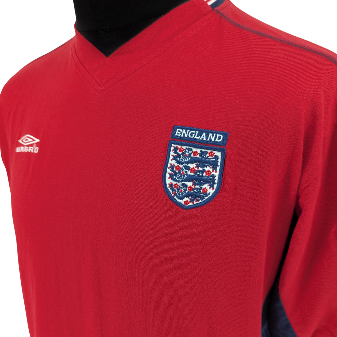 England training football shirt 2002/04 - (L)