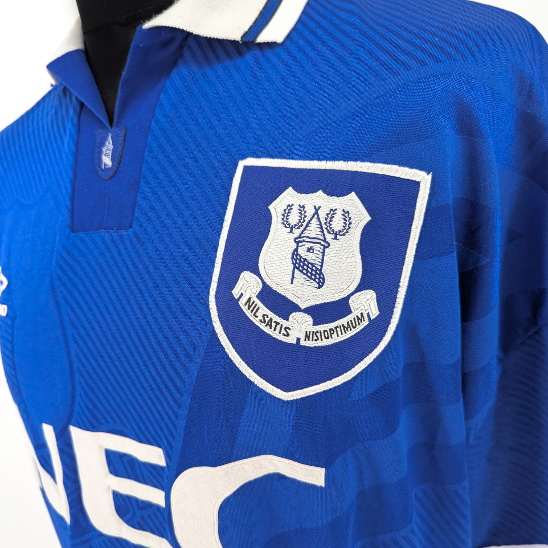 Everton home football shirt 1993/95 - (XL)