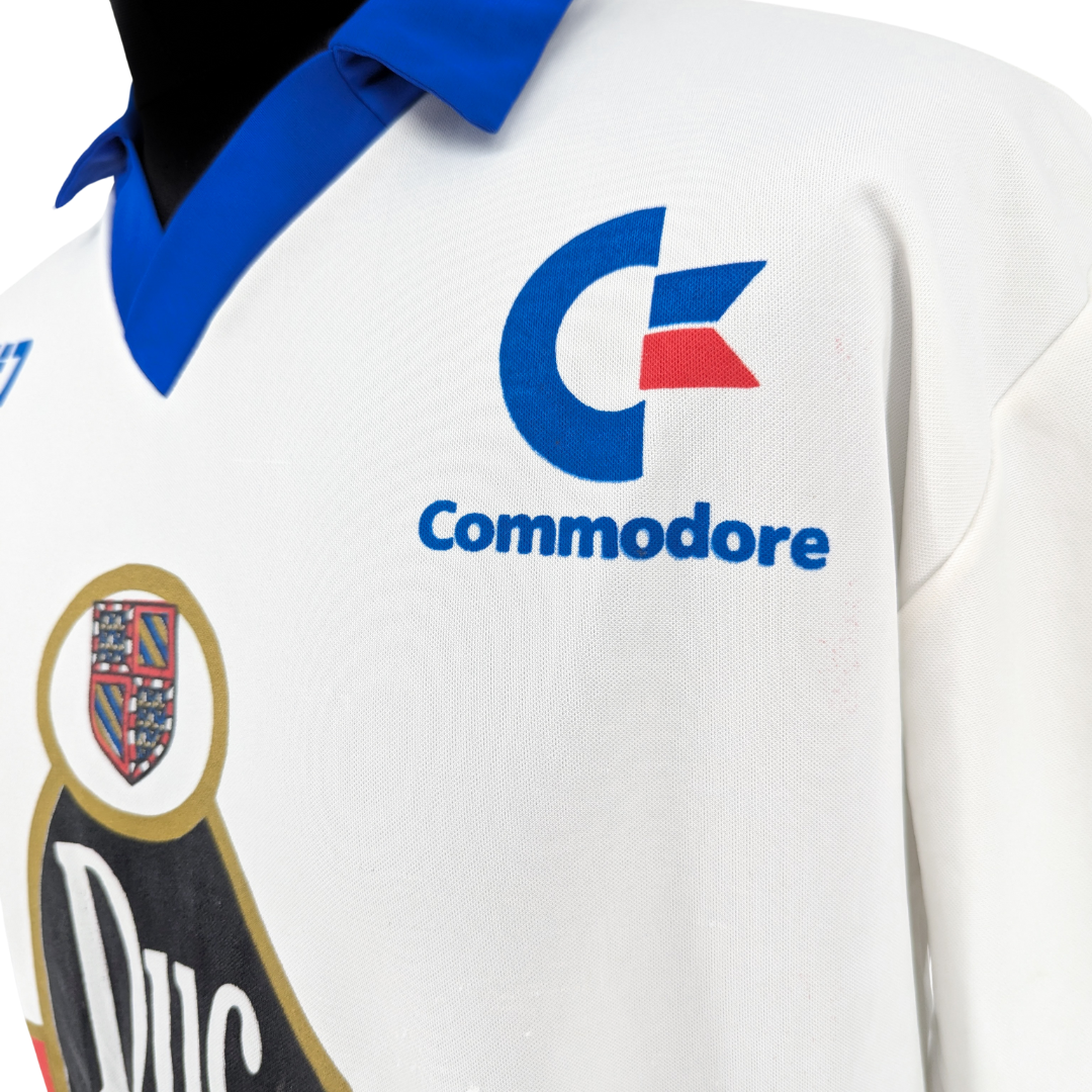 Auxerre home football shirt 1990/91 - (L)