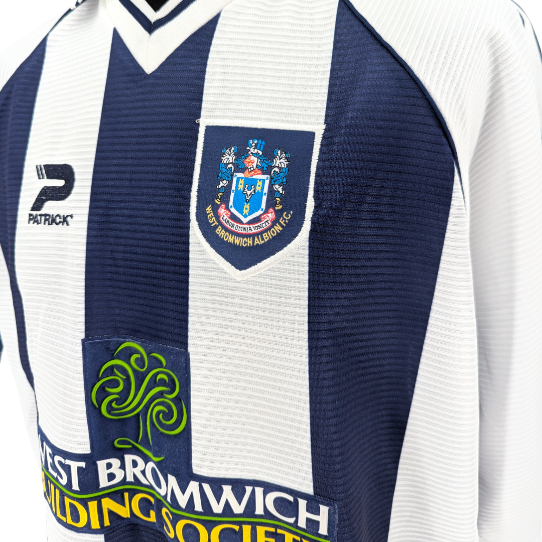West Bromwich Albion signed home football shirt 1998/00 - (XXL)