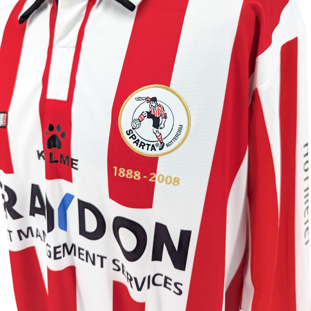 Sparta Rotterdam home football shirt 2008/09 - (XXL)