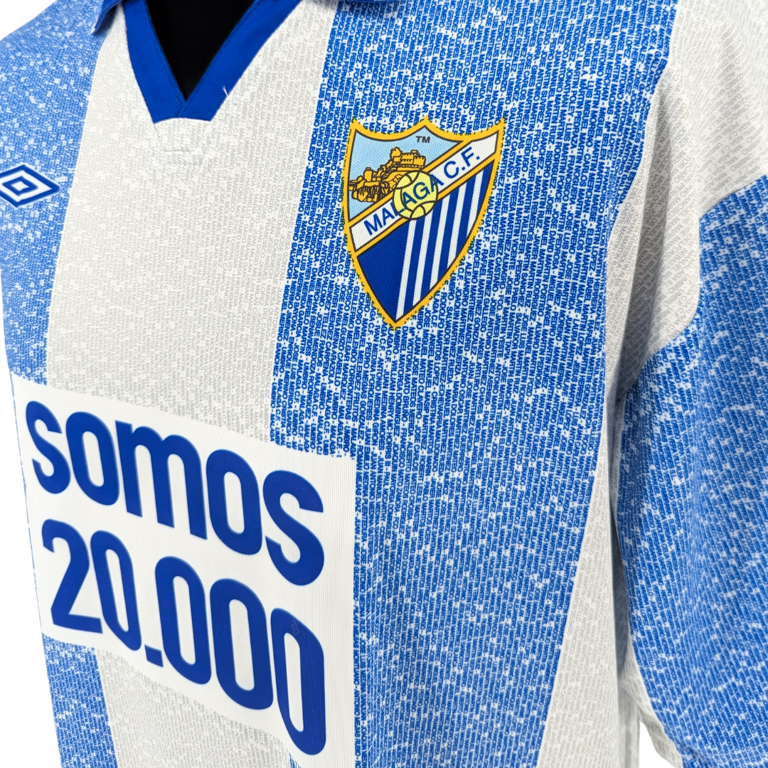Malaga special edition home football shirt 2004/05 - (XL)
