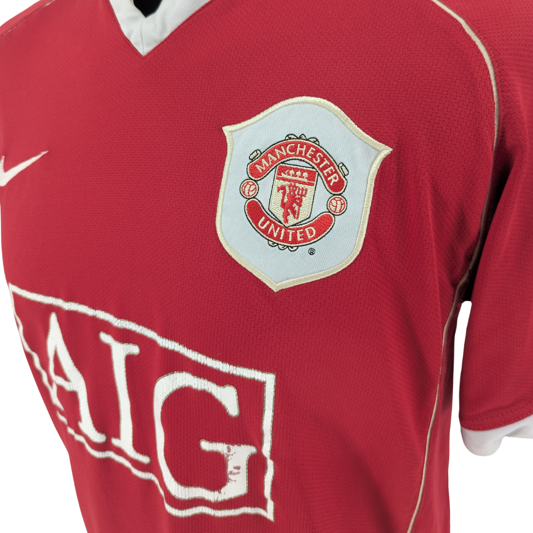 Manchester United home football shirt 2006/07 - (M)