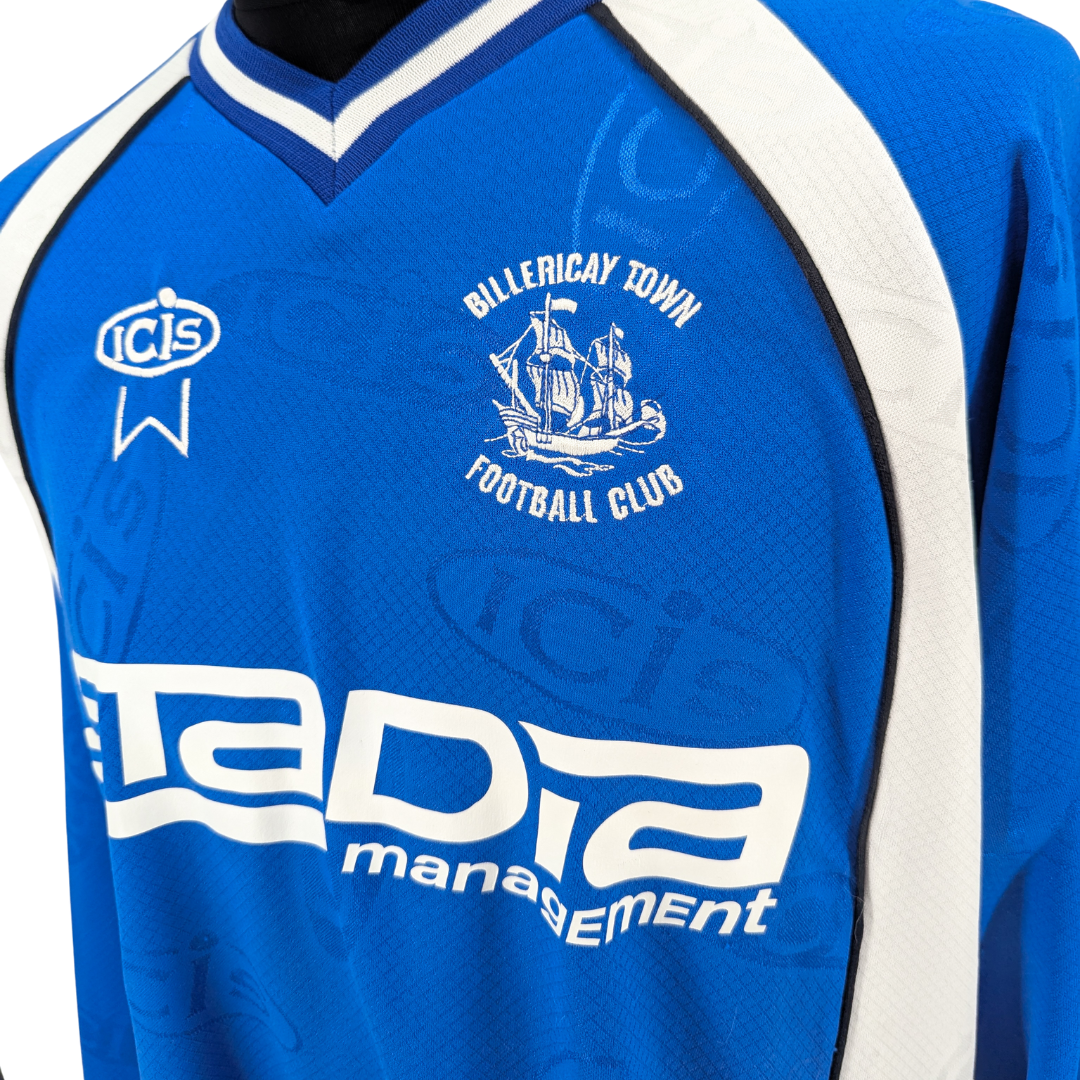 Billericay Town home football shirt 2003/04 - (L)