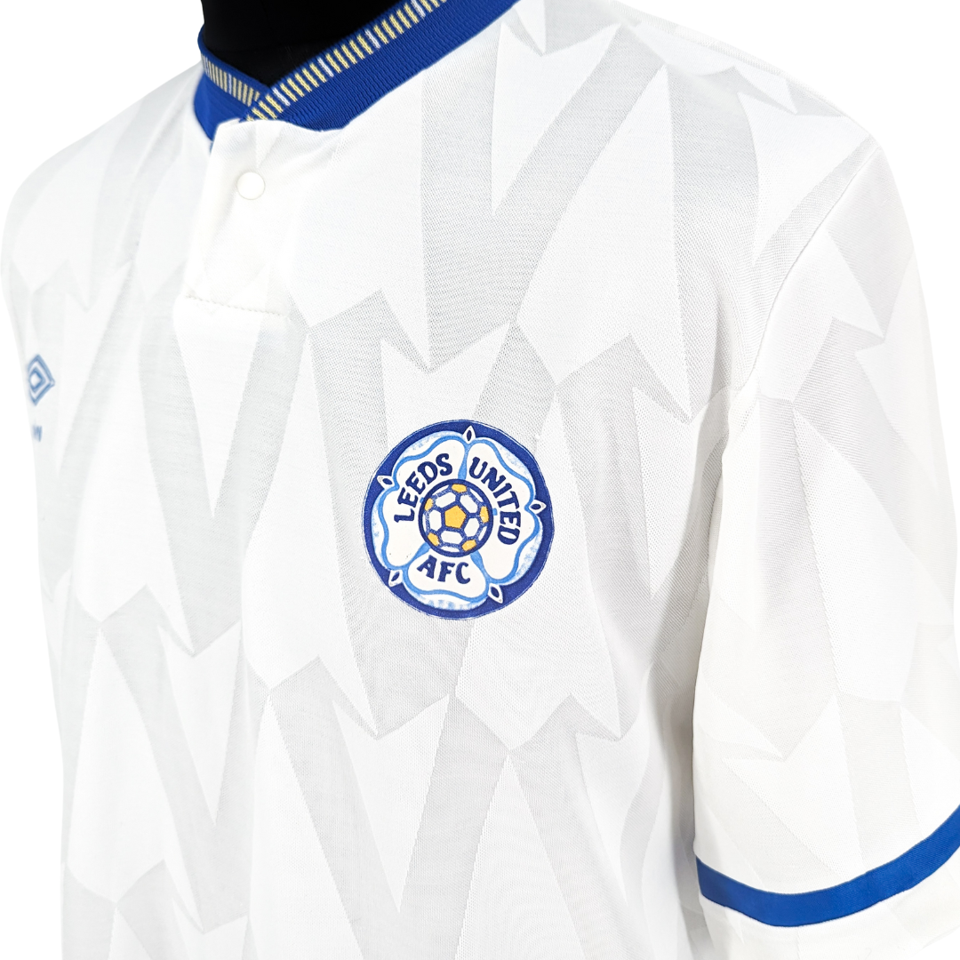 Leeds United home football shirt 1990/92 - (XL)