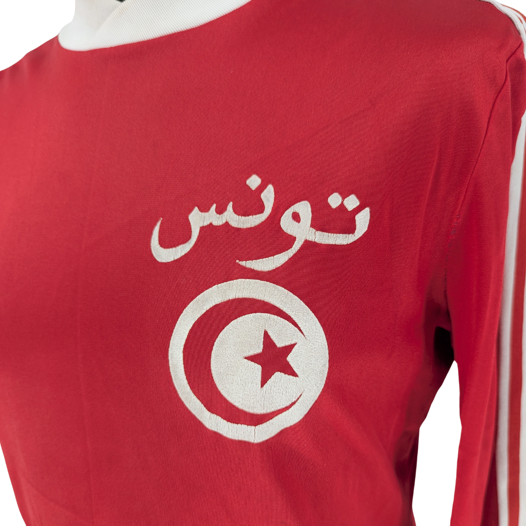 Tunisia home football shirt 1977/78 - (L)