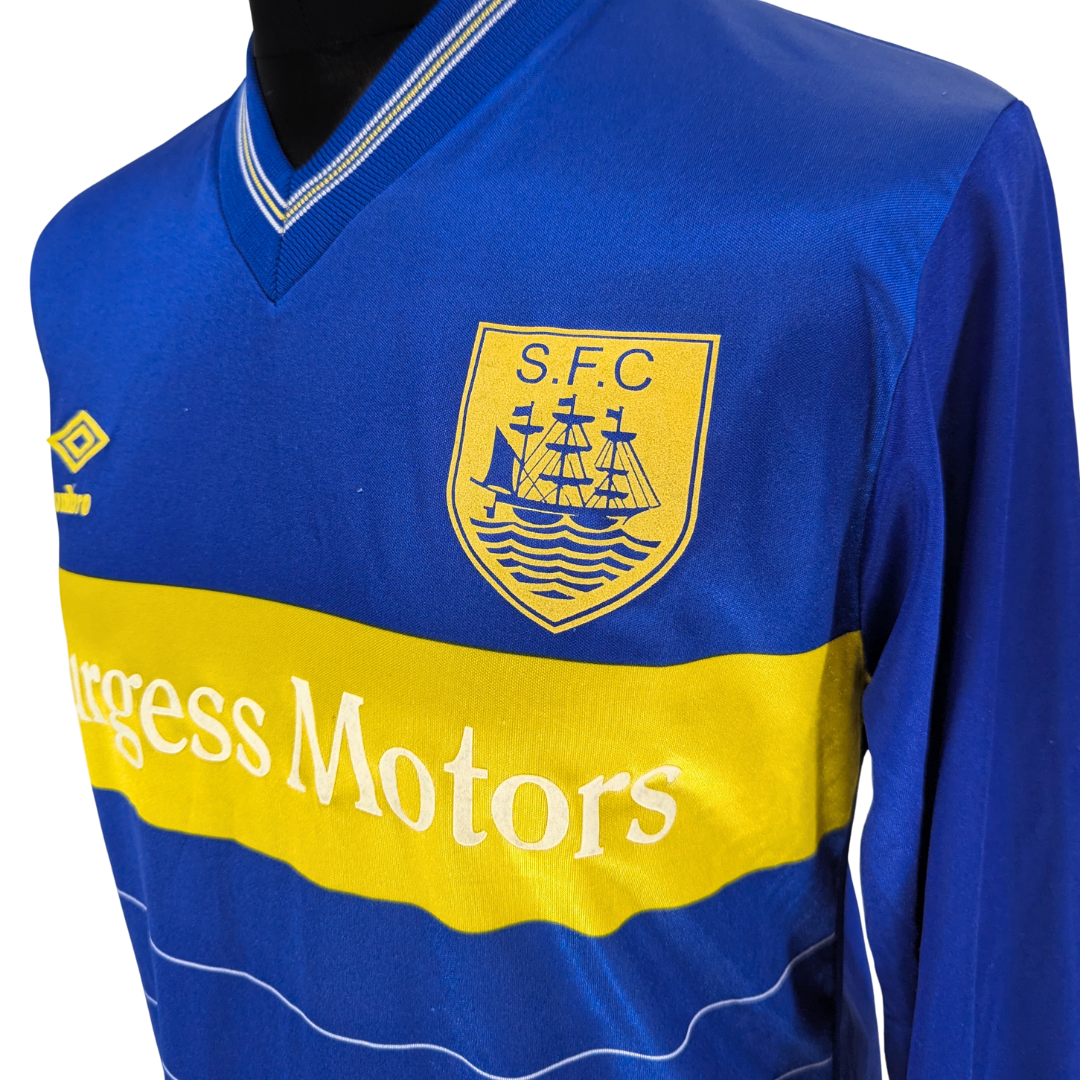 Stranraer home football shirt 1985/88 - (L)