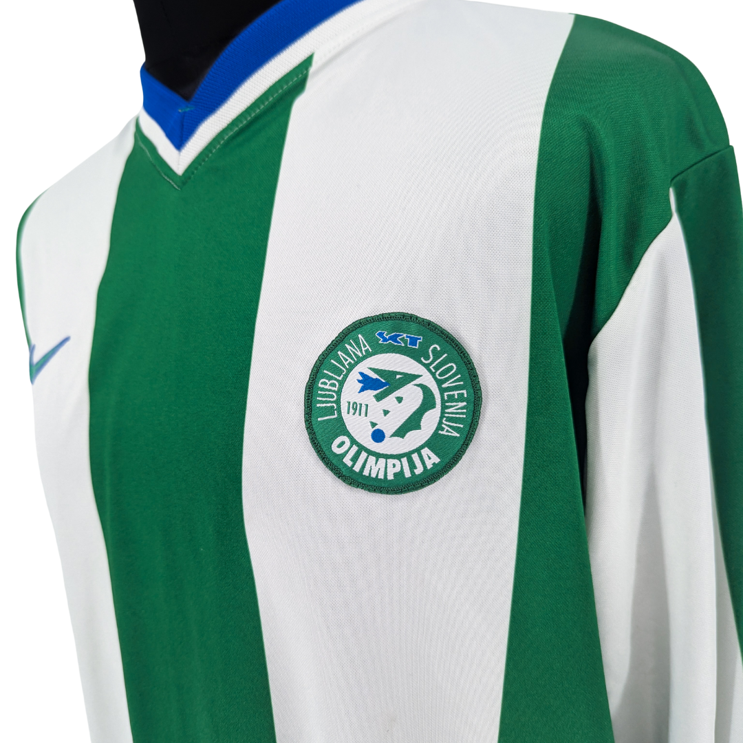 Olimpija Ljubljana home football shirt 1999/00 - (XL)