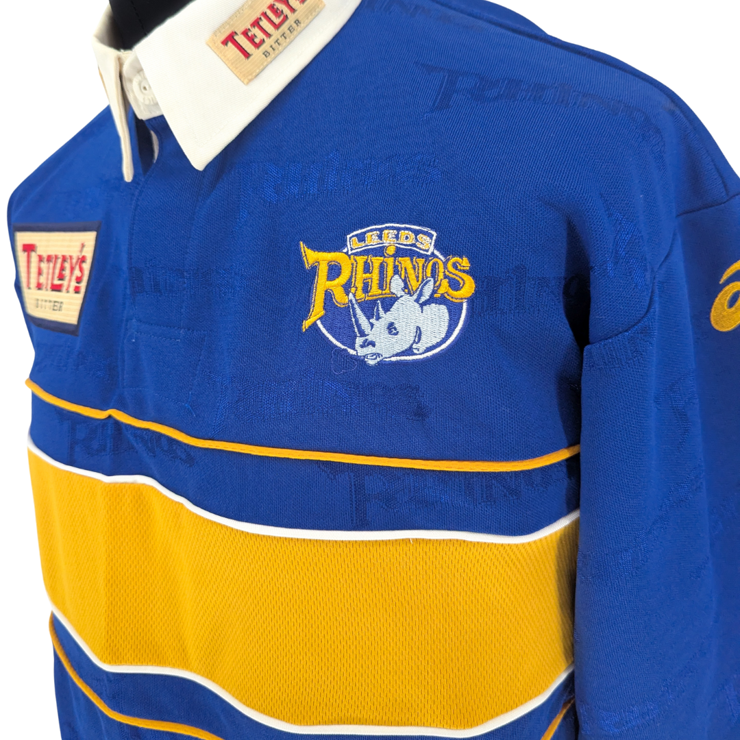 Leeds Rhinos home rugby shirt 2000 - (L)