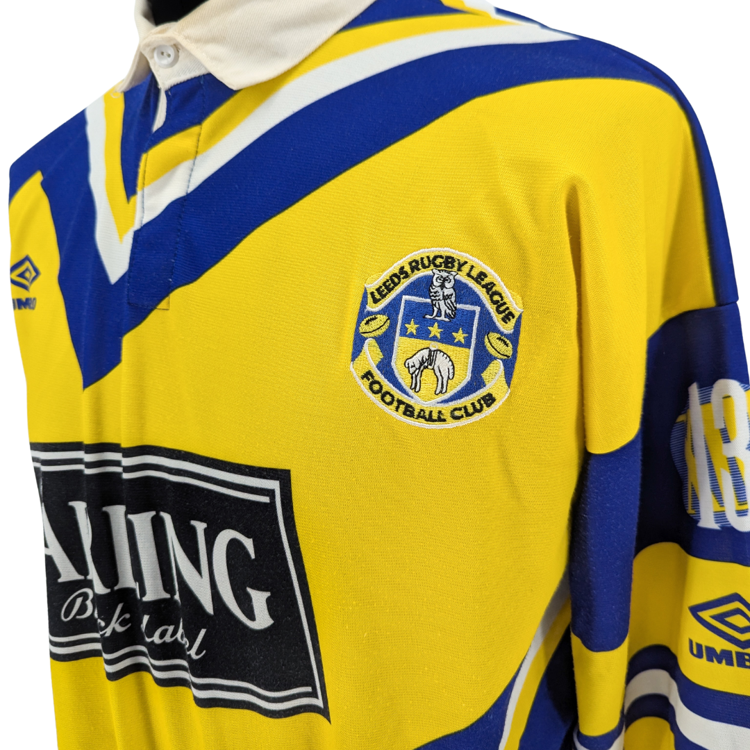 Leeds Rhinos home rugby shirt 1991/92 - (L)